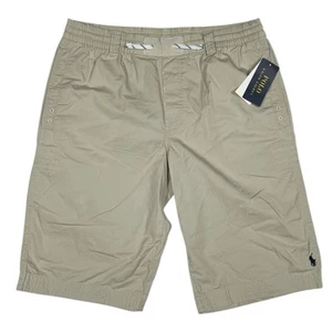 Polo Ralph Lauren Boys’ 20 XL Cotton Chino Drawstring Shorts Basic Sand - Picture 1 of 5