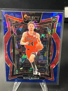 2024-25 Select Basketball Matas Buzelis Blue Cracked Ice Concourse RC - Picture 1 of 2