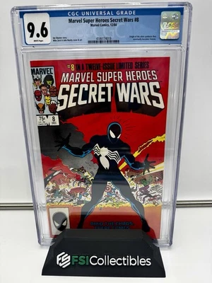 Marvel Super Heroes Secret Wars #8 - 1984 - Origin Venom - CGC 9.6 (Spider Man) Foto 1 de 3