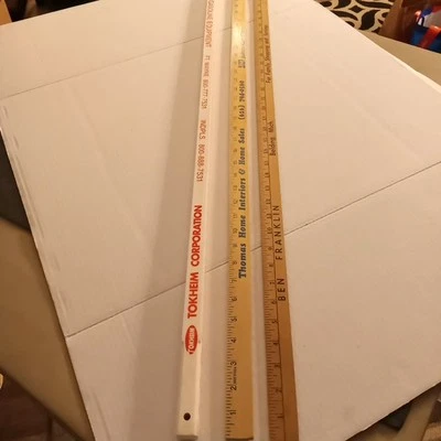 Lote de 3 (2) cubos cuadrados de plástico de madera (1) palos publicitarios vintage  Foto 1 de 4