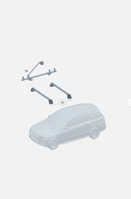 Genuine Mercedes-Benz Basic Carrier 1678903100 - Image 1 of 3