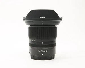 Nikon NIKKOR Z 14-30mm f/4 S Wide-Angle to Portrait-Length Lens with Caps & Hood - Picture 1 of 7