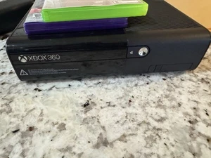 Microsoft XBox 360 E System BLACK Video Game Console 4GB Wireless Bundle 360E - Picture 1 of 12