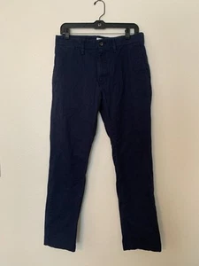 Goodfellow & Co Pants Adult 31x30 Blue Every Wea Chino Straight Regular Fit Mens - Picture 1 of 5