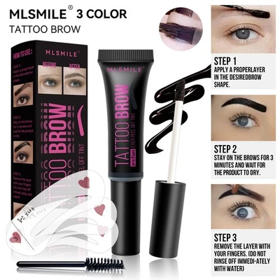 Waterproof Tear Eyebrow Dye Long Lasting Suitable For Tattoo - Image 1 of 4