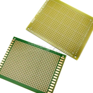 2 pcs Single Side 7x9 cm 70x90 mm Prototype DIY PCB Circuit Board FR4 720 Holes - Bild 1 von 1