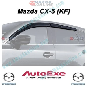 Mazda CX-5 [KF] 17-24 AutoExe Clip-on Type Smoke 4PCS Window Vent Visors MKF0400 - Picture 1 of 7