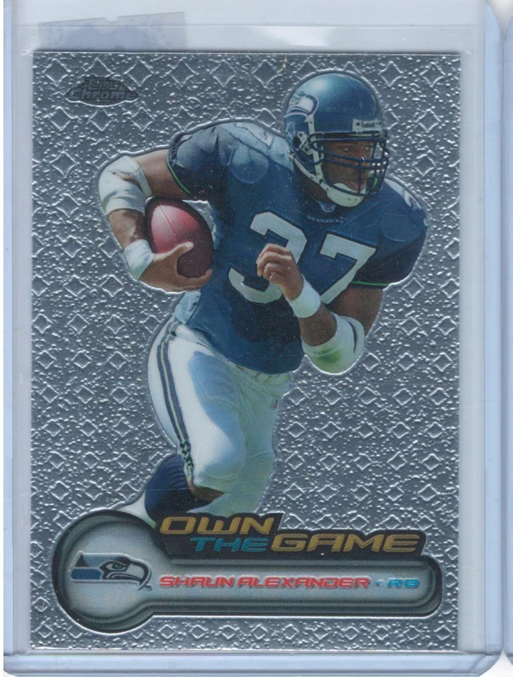 Shaun Alexander 2006 Topps Chrome #OTG3 Own The Game Seattle Seahawks - Image 1 of 1