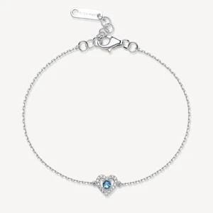 BROSWAY FANCY BRACCIALE DA DONNA CUORE E ZIRCONI ARGENTO 925 FFB116 FREEDOM BLUE - Foto 1 di 5