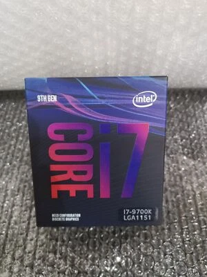 *NEW*Intel Core i7-9700K 3.6 GHz Octa-Core SRG15 Processor / CPU (i7 9700K) - Image 1 of 4