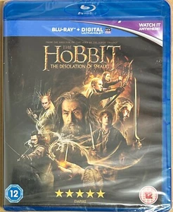 The Hobbit: The Desolation of Smaug (Blu-ray) New Sealed - Imagen 1 de 2