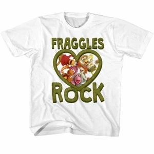 Fraggle Rock Fraggles Rock White Toddler T-Shirt - Picture 1 of 2