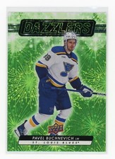 2023-24 Upper Deck Series 1 Dazzlers Green DZ-10 Pavel Buchnevich
