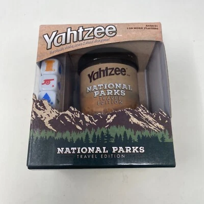 Yahtzee National Parks Special Edition Travel Dice Game 1 or More Players Age 6+ - Image 1 of 4