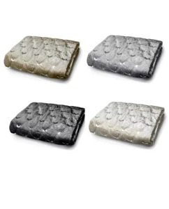 INTIMATES Crushed Velvet Sparkle Sequin Bed Runner Sofa Throw Cover 95 x 200 cm - Picture 1 of 4