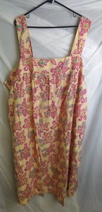 Chemise de nuit Dreams Co. 100% coton sans manches femme plus 5x robe de nuit - Photo 1/7