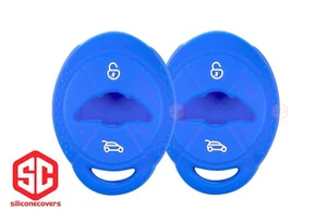 2x New KeyFob Remote Fobik Silicone Cover Fit / For Select Mini Vehicles.. - Picture 1 of 2
