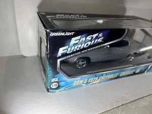 Fast and Furious 1:18 Greenlight diecast Doms 1970 Chevelle - Picture 1 of 9