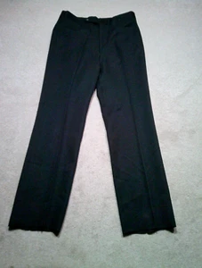 Vtg Sansabelt Jaymar Polyester Leisure Pants Mens 36x33 Black 60s 70s Club Disco - Picture 1 of 13