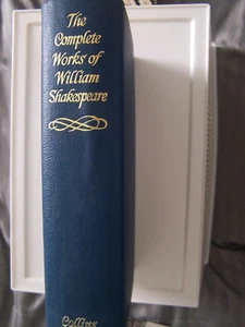 BOOK, COMPLETE WORKS OF WILLIAM SHAKESPEARE, COLLINS, ILLUSTRATED - Picture 1 of 9