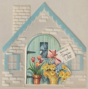 Vintage American Miniature Clear Plastic Cards 4 Different from 1940s - Picture 1 of 8
