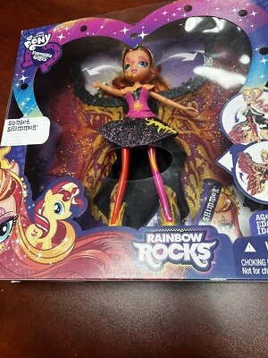 My Little Pony Equestria Girls Rainbow Rocks |SUNSET SHIMMER |Time to Shine Doll - Image 1 of 4