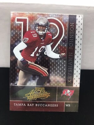 Keyshawn Johnson Absolute Memorabilia 2002 NFL #81 Tampa Bay Buccaneers - Image 1 of 4