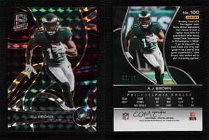 2022 Panini Spectra Interstellar Prizm /60 AJ Brown #100