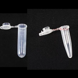 Tubos centrífugos de plástico redondos/inferiores en V de 0,2 ml 0,5 ml 2 ml 5 ml 10 ml - Imagen 1 de 9
