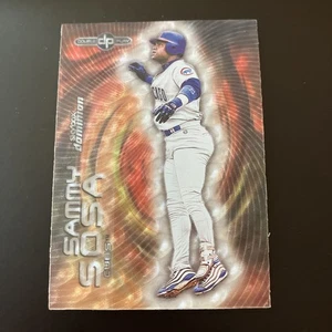 2000 Skybox Dominion Double Play Warp Tek Sammy Sosa Frank Thomas #9DPWT HOF - Picture 1 of 6