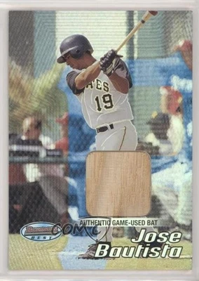 2002 Bowman's Best Bat Jose Bautista #129 Rookie RC - Image 1 of 2