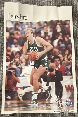 1987 Sports Illustrated LARRY BIRD 11x17 Color Poster Quaker Chewy Celtics - Image 1 of 2