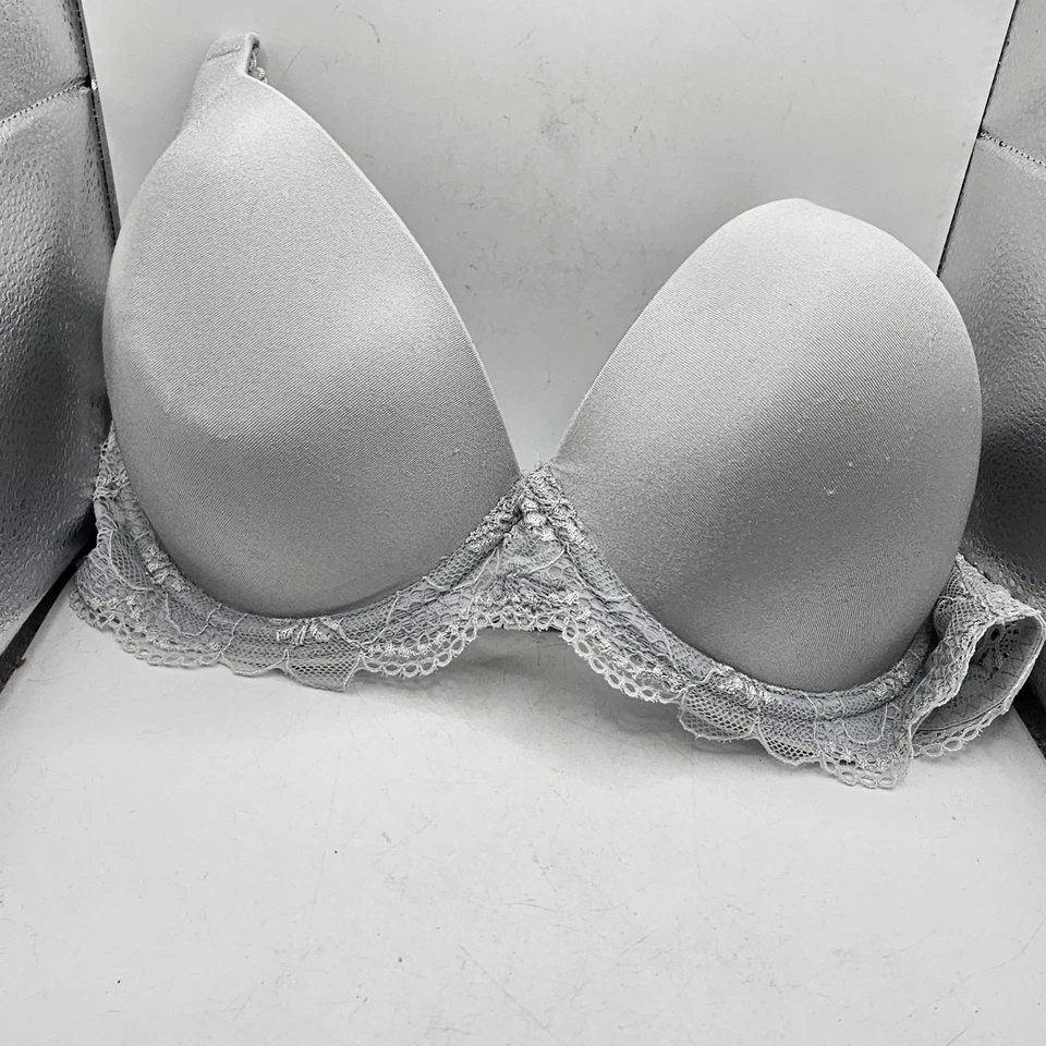 Sujetador Wacoal Cobertura Completa Soporte Con Aros 38C Verde Con Encaje 65897 Foto 1 de 4