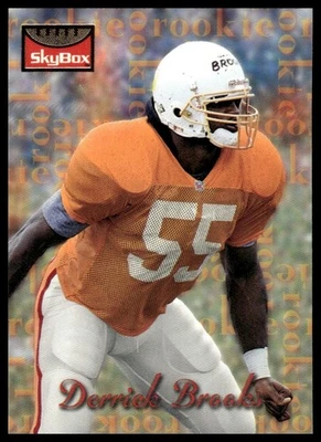 Skybox Premium 1995 - Rookie Derrick Brooks #180 (RC) Foto 1 de 2