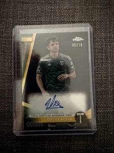2024 Topps Chrome MLS - Autographs David Ayala #CA - Da Black Refractor /10 (AU) - Bild 1 von 2