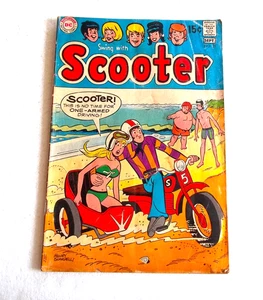 Swing With Scooter #21 (1973) Summer Fun Swimsuit Cover DC Comics G/VG or Better - Picture 1 of 3