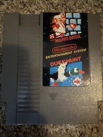 Super Mario Bros. Duck Hunt Nintendo NES Cartridge Only Tested and Working