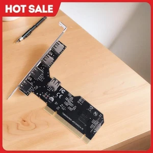 5 Ports USB 2.0 PCI Controllers Cards 480Mbps NEC720101 Chipset for Desktop - Picture 1 of 10