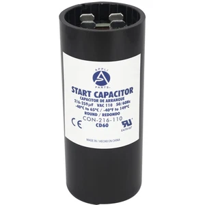 Appli Parts Motor Start Capacitor 216-259 Mfd (microfarads) uF 110-125 VAC Un... - Bild 1 von 8