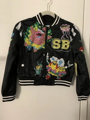 Chaqueta gráfica colorida Nickelodeon para niños talla 10/12 Foto 1 de 4