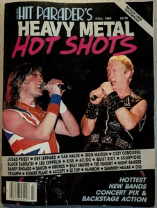 Hit Parader Magazine Fall 1984 Hot Shots Def Leppard, Priest, KISS, Van Halen - Picture 1 of 19