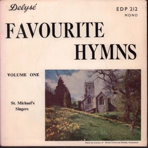 St. Michael's Singers Favourite Hymns, Volume 1 7" vinyl UK Delysé 1961 mono ep - Picture 1 of 3