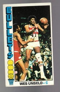 1976-77 Topps Wes Unseld 5 EX - Foto 1 di 2