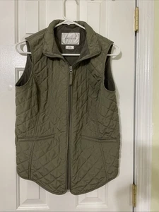 Van Heusen Steppweste Gr. M grün Reißverschluss mit Taschen - Bild 1 von 5
