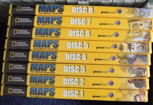 NATIONAL GEOGRAPHIC MAPS 1888 to 2000 ~ COMPLETE SERIES 1 to 8 ~ PC CD ROM ~ - Picture 1 of 2
