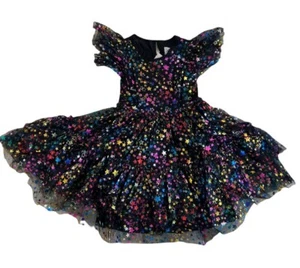 NWT LOLA + THE BOYS Shining Rainbow Tulle Dress Sz 10 - Picture 1 of 4