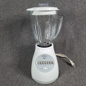 Oster Osterizer Blender 450W 14 Speed White Model 6650 All Metal Drive Works - Picture 1 of 16