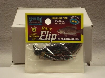 Strike King Bitsy 翻盖 1/4 盎司。 BFJ14-22 迷彩 — 第 1/2 张图片