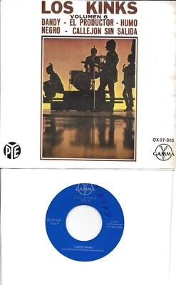 THE KINKS  Dandy  original Mexico EP 45 from 1965 Import 45 with PicSleeve - Image 1 of 2