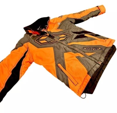 Youth CastleX Launch G3 Snowmobile Jacket Orange S - Imagem 1 de 4
